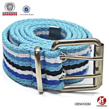 belt factory wholesale cotton material double pin canvas belt